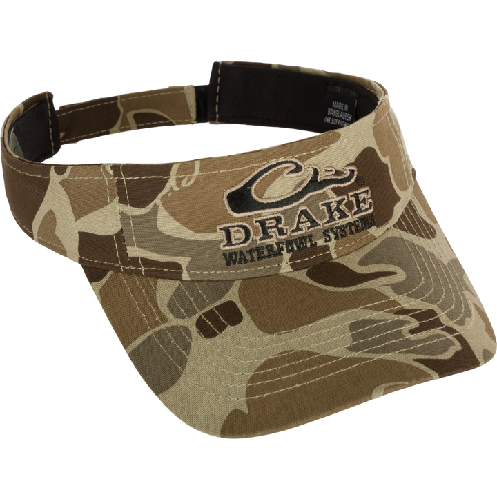 Drake Logo Visor Old School Timber OSFM