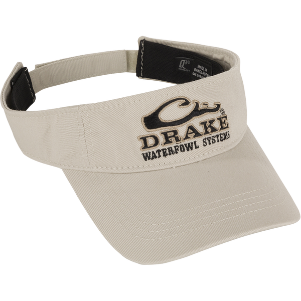 Drake Logo Visor Tan OSFM