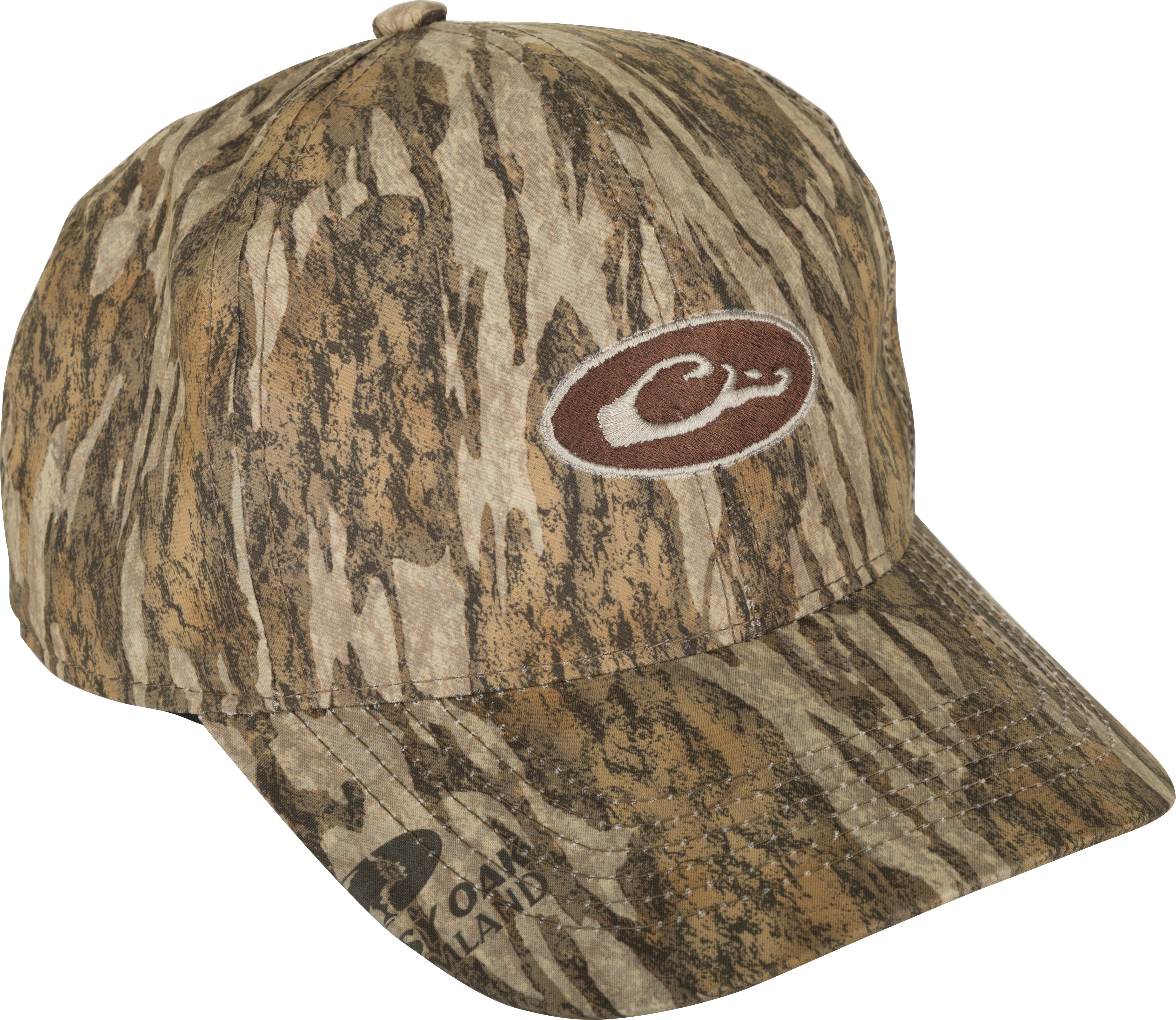 Drake Waterproof Camo Cap Bottomland OSFM