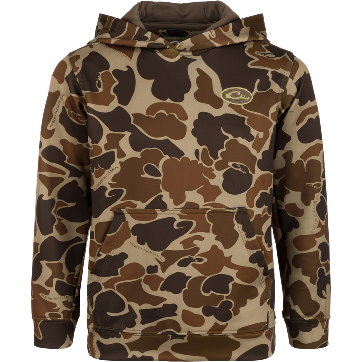 Drake Youth MST Performance Hoodie Old School