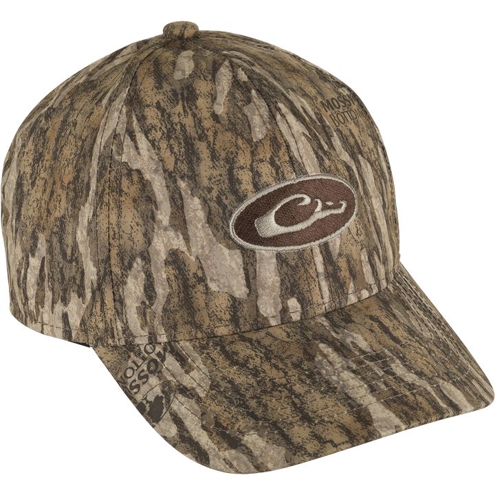 Drake Waterproof Youth Cap Mossy Oak Bottomland OSFM
