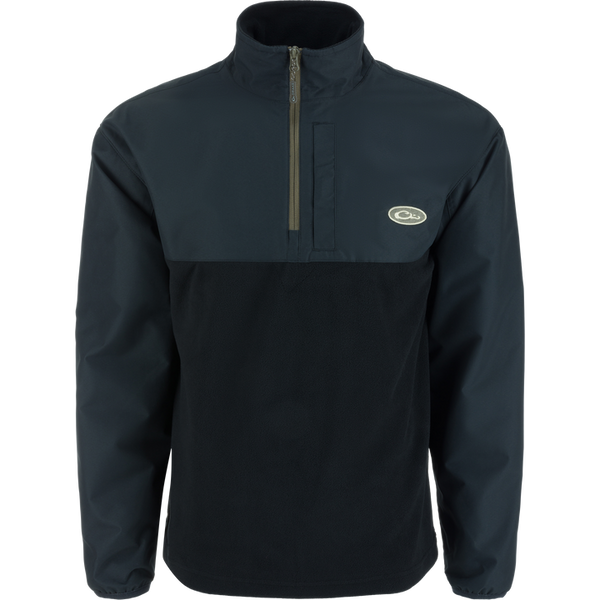 Drake MST Qtr Zip Refuge Eqwader Black