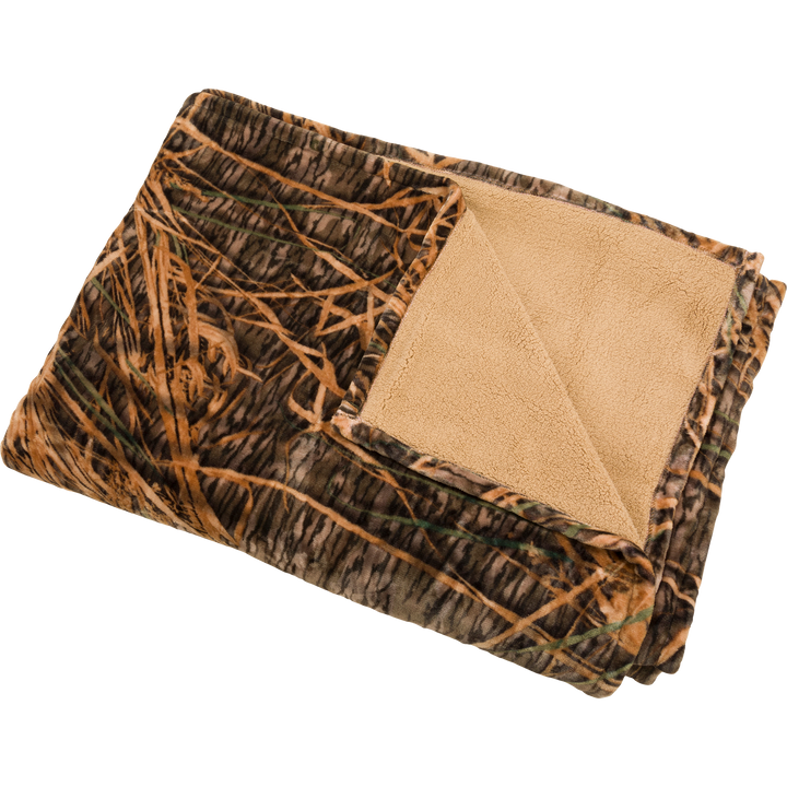 Drake Old School Fleece Blanket Original Shadowgrass 60in x 84in