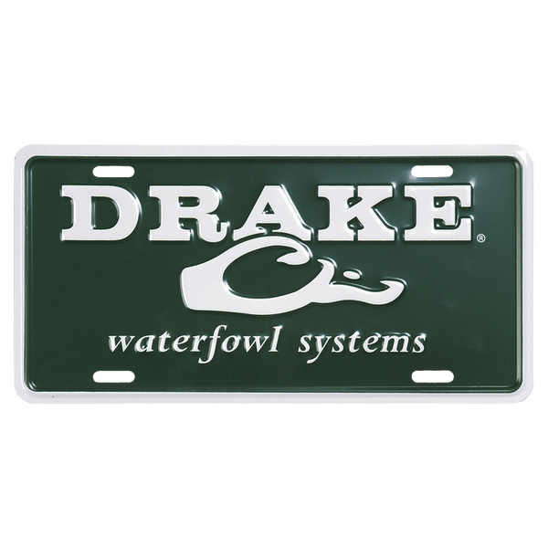 Drake License Plate Green OSFM