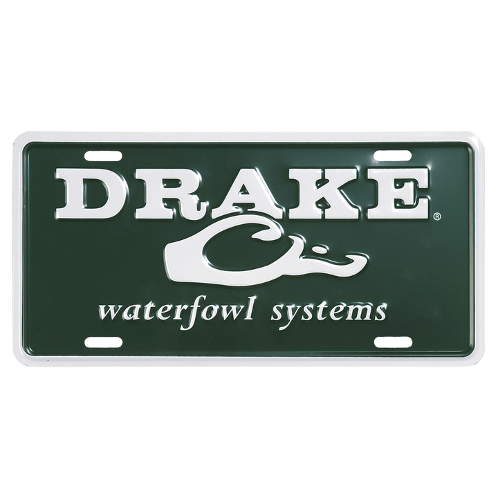 Drake License Plate Green OSFM