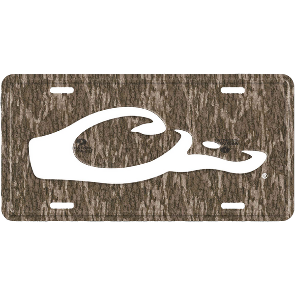 Drake Head License Plate Original Bottomland OSFM