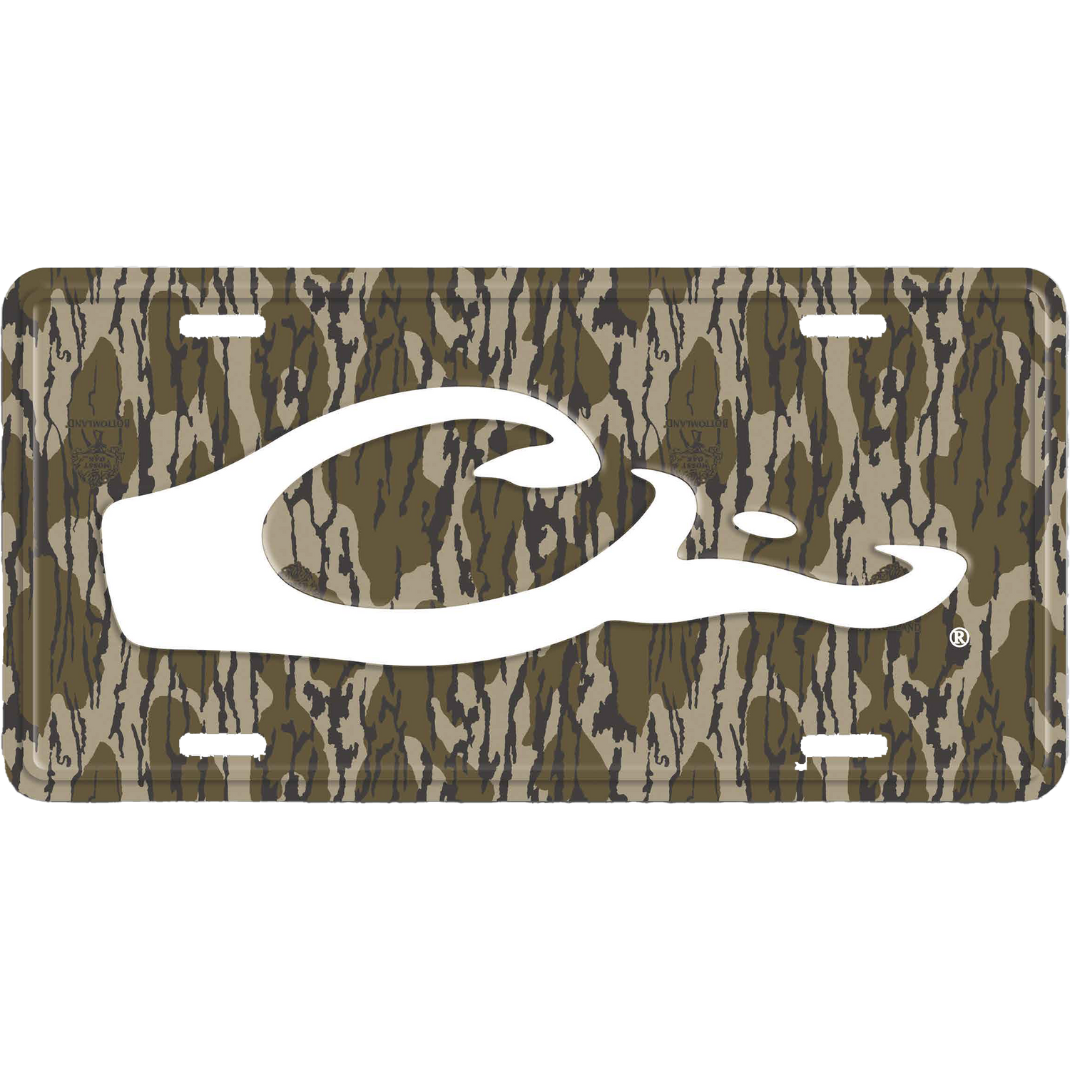 Drake Drake Head License Plate Bottomland OSFM