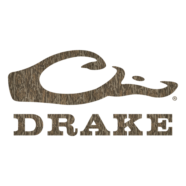 Drake Logo Window Decal (5In X 2.5In) Bottomland OSFM