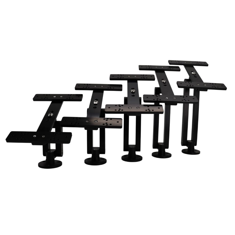 Cornfield Dual Fish Finder / Graph Deck Mount, 6" to 14" Arms