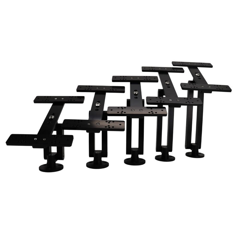 Cornfield Dual Fish Finder / Graph Deck Mount, 6" to 14" Arms