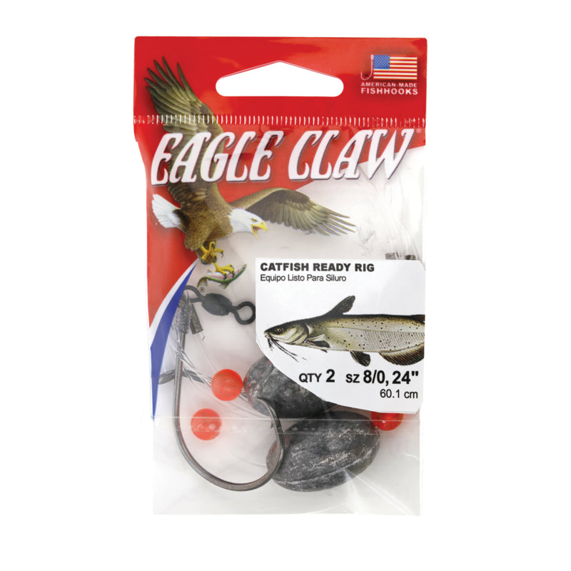 EAGLE CLAW CATFISH READY RIG 1 1/2 OZ 2PK