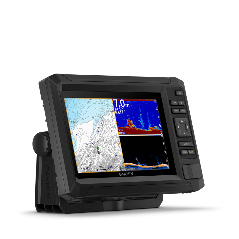 Garmin ECHOMAP UHD2 73Cv 7" Fishfinder | CHIRP + Clearvu | GT20-TM | U.S. Inland Maps