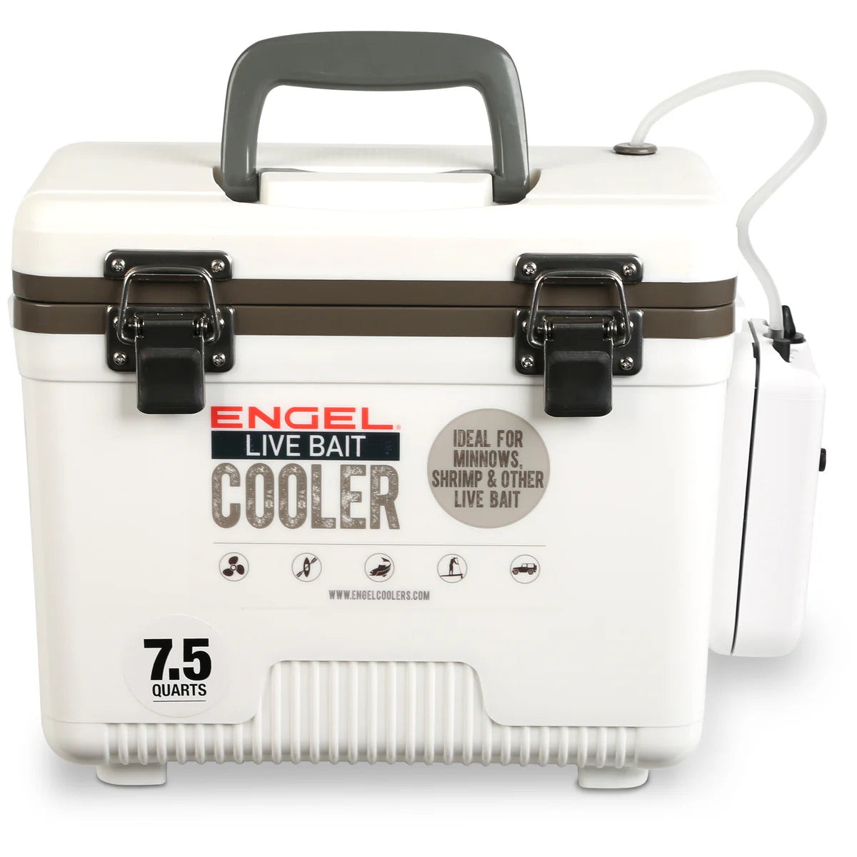 Engel Live Bait Cooler White W/ Net