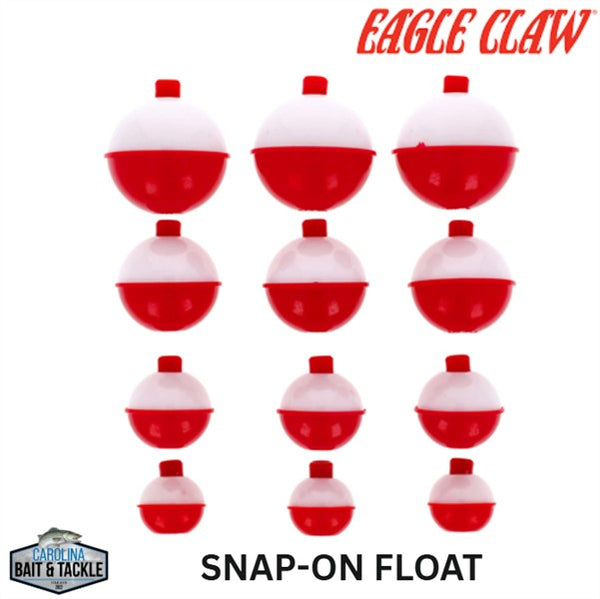 Eagle Claw ROUND SNAP-ON FLOAT ASSORTMENT