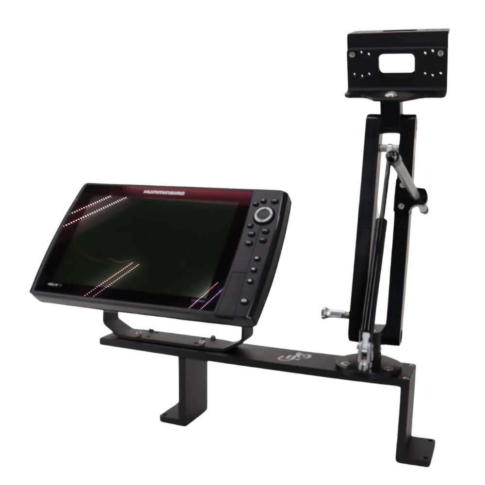 Cornfield FWN Triple Bridge Fish Finder / Graph Mount, Holds Up to 3 Monitors