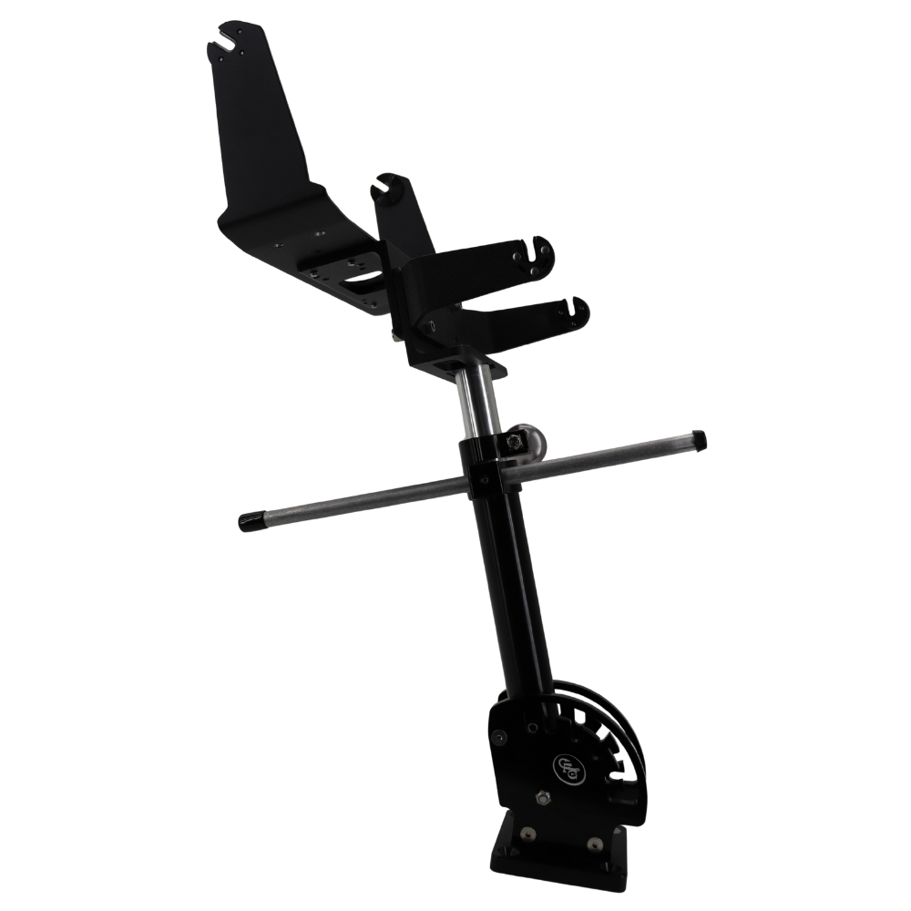 Cornfield Folding Telescoping Swivel Dual Fish Finder / Graph Mount