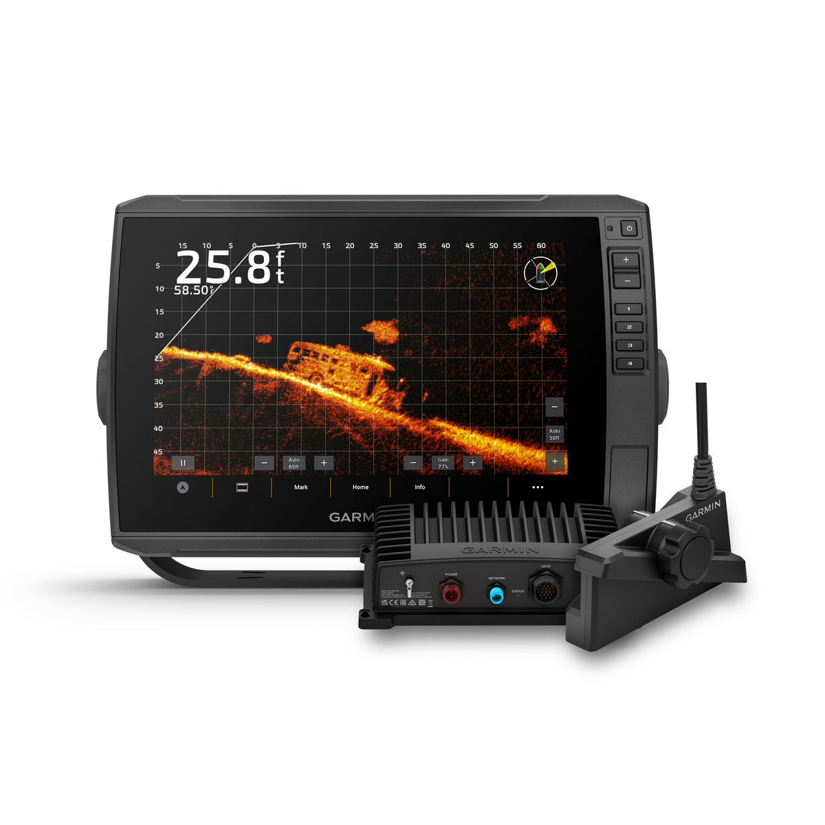 Garmin ECHOMAP Ultra 2 106Sv + Livescope Plus Bundle | 10" Chartplotter + LVS34 Livescope Plus