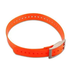Garmin 1-Inch Collar Strap/Nameplate (Orange, Promo)