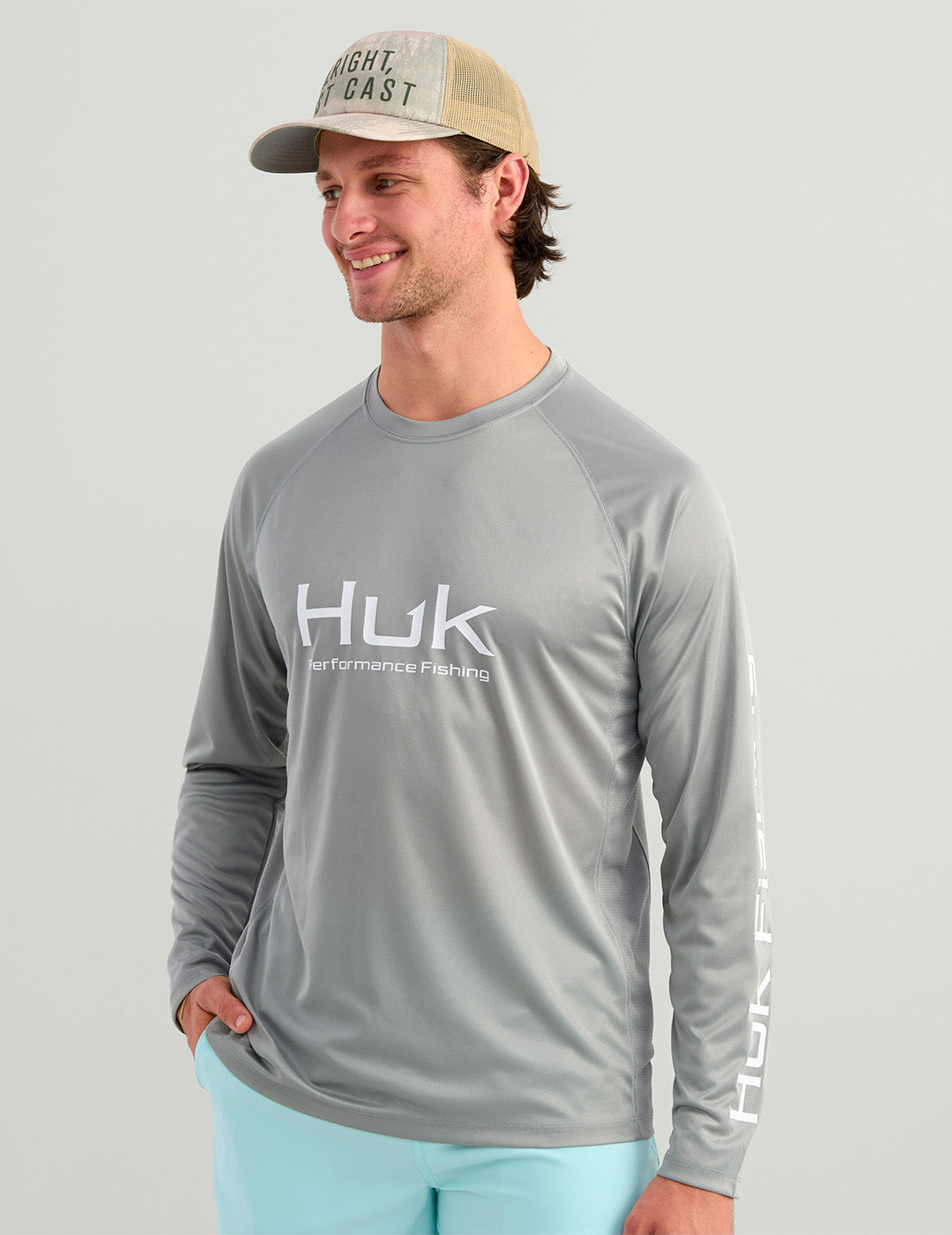 Huk Men's Pursuit Long Sleeve Crew