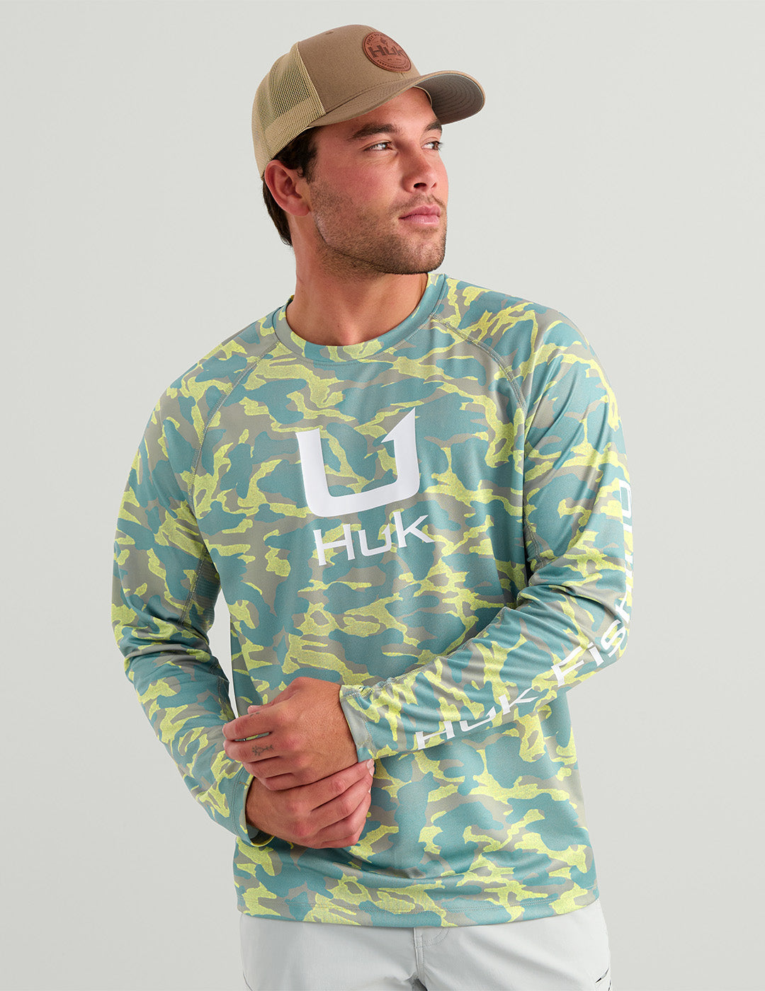 Huk Men's Icon Printed Crew