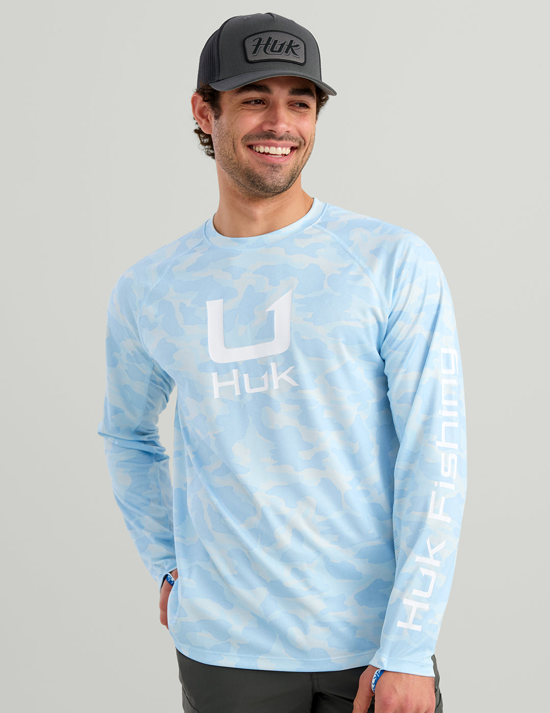 Huk Men's Icon Printed Crew additional view 2