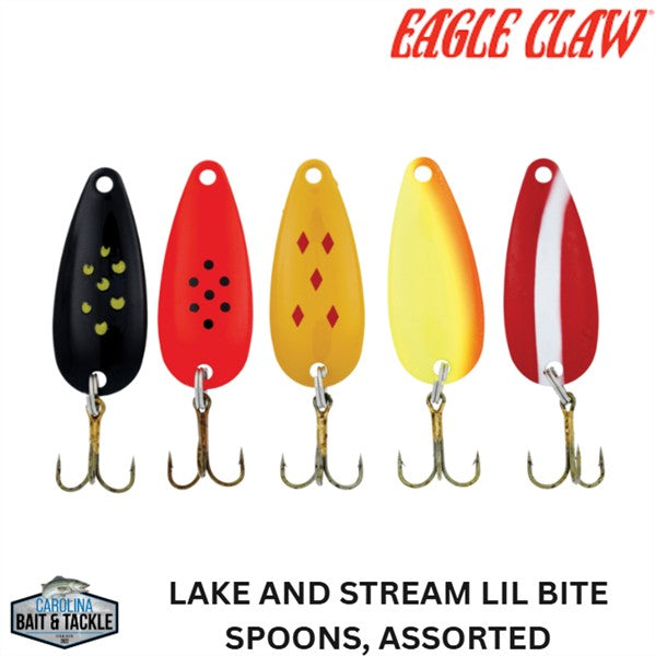 Eagle Claw LIL BITE SPOONS 5PK