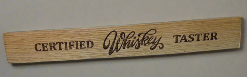Whiskey Barrel Mini Staves Cretified Whiskey Taster