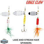 Eagle Claw HAIR SPINNERS 3PK