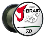 Daiwa J-Braid X8 8 Strand Braided Line