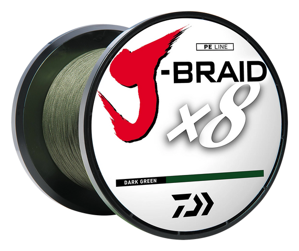 Daiwa J-Braid X8 8 Strand Braided Line