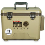 Engel Live Bait Cooler Tan W/ Net, SS Hinge, AP3 Pump