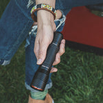 LuxPro XP916 Pro Series 800 Lumen LED Rechargeable Flashlight with TackGrip