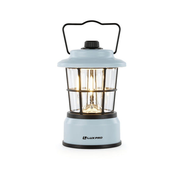 Luxpro 265 Lumen Retro LED Lantern - Blue