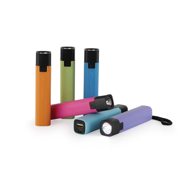 Luxpro Power Bank LED Flashlight