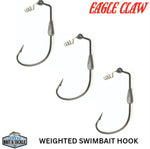 Eagle Claw Weighted Swimbait Hook