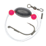 Eagle Claw Lazer Sharp Flounder Ready Rig Mono 1 oz