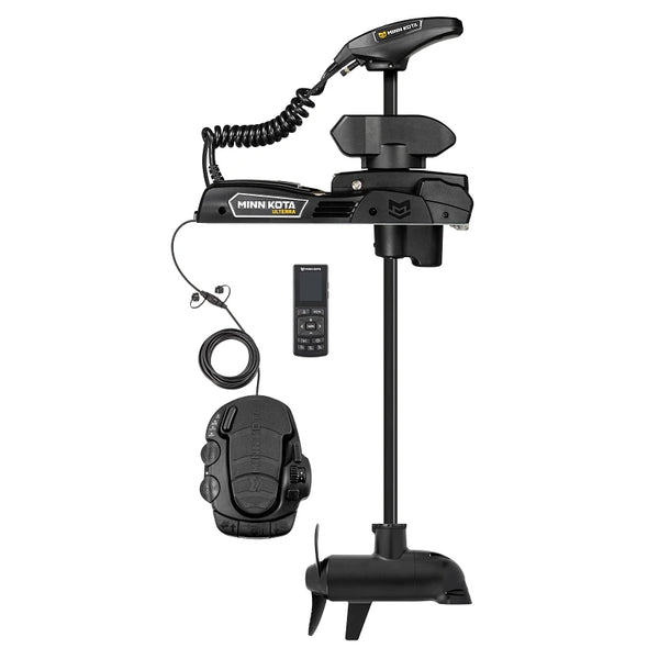 Minn Kota Ulterra Quest brushless trolling motor auto stow deploy power trim GPS