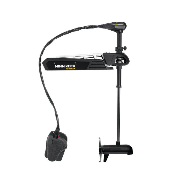 Minn Kota Fortrex heavy-duty freshwater trolling motor aluminum mono arm cable steer GPS Spot-Lock