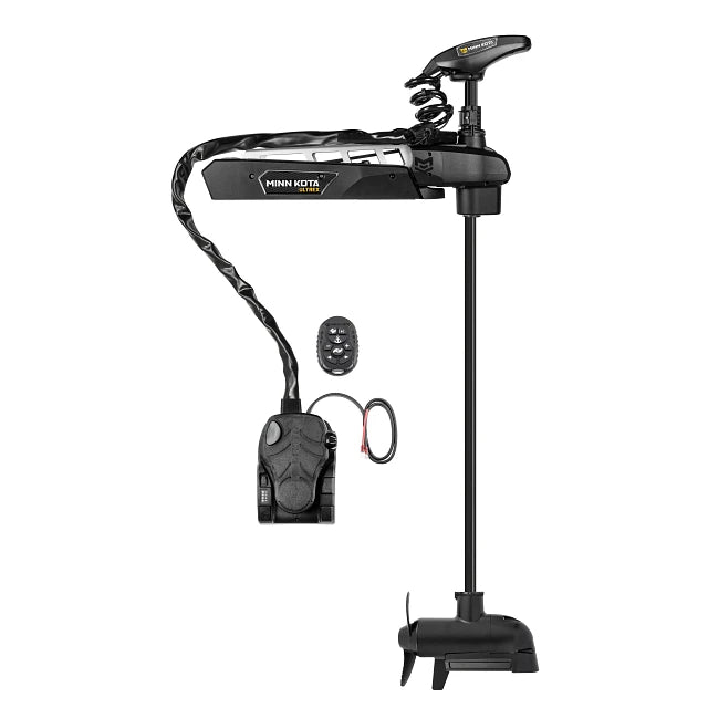 Minn Kota Ultrex Quest brushless trolling motor with power cable steer foot pedal GPS Spot-Lock