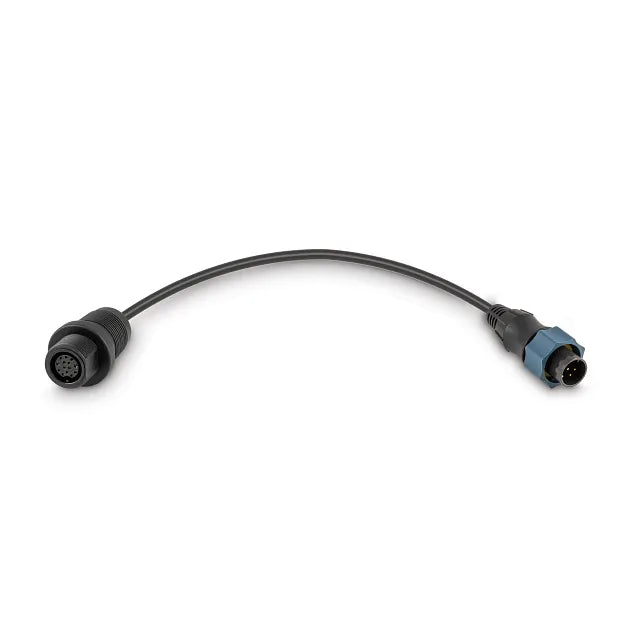 Minn Kota Dual Spectrum CHIRP Transducer to Lowrance Fish Finder Adapter Cable, 7-Pin