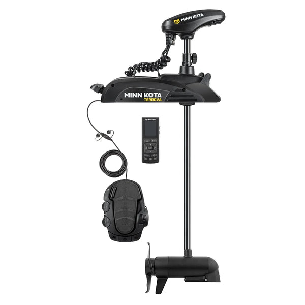Minn Kota Terrova trolling motor with wireless remote GPS Spot-Lock freshwater fishing