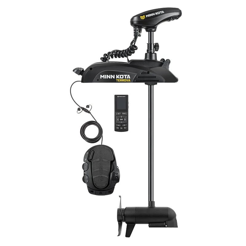 Minn Kota Terrova trolling motor with wireless remote GPS Spot-Lock freshwater fishing