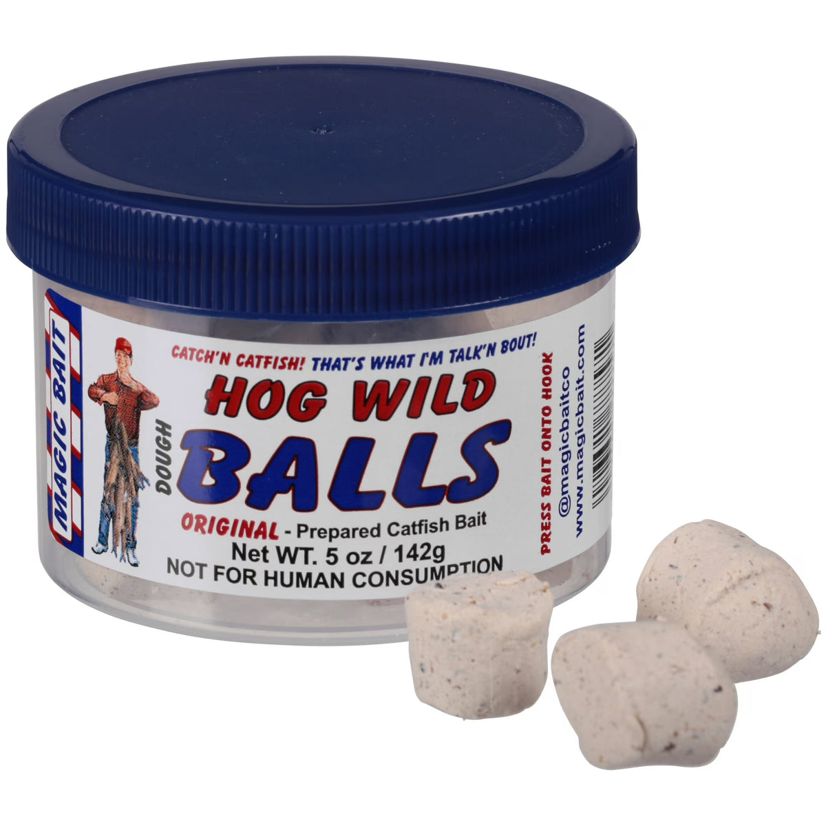 Magic Bait Hog Wild Dough Balls 5 oz