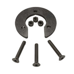 Cornfield Under Plate for Fish Finder / Graph Mounts, Aluminum Deck Backing Plate