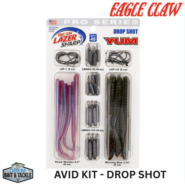 Eagle Claw LPS AVID KIT - DROP SHOT 48PK
