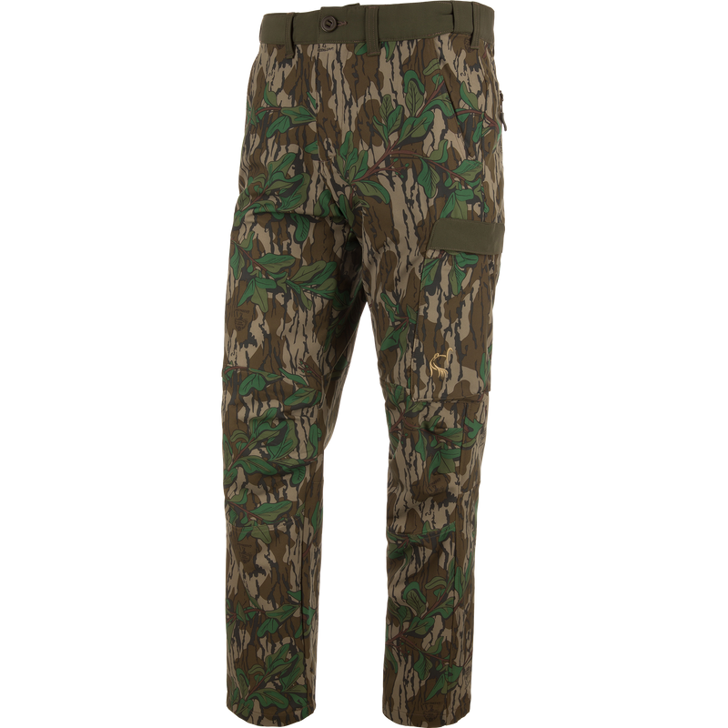 Ol Tom Mens Ol Tom Stretch Turkey Pants Greenleaf