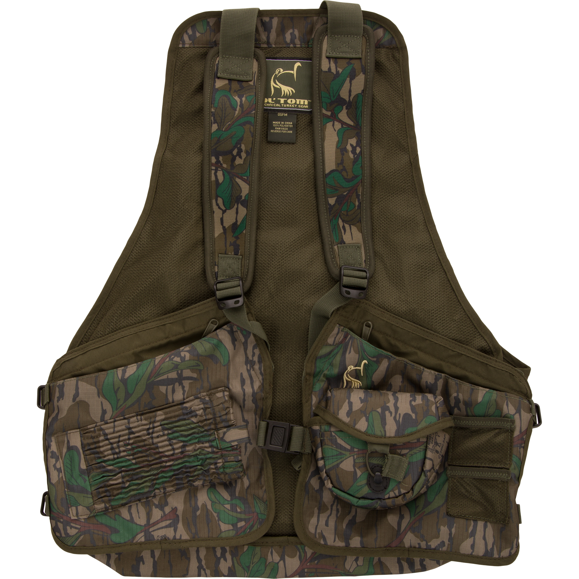 Ol Tom Youth Time And Motion Turkey Strap Vest Greenleaf OSFM