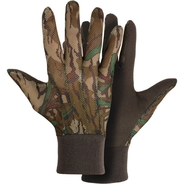 Ol Tom Performance Mesh Turkey Gloves Greenleaf