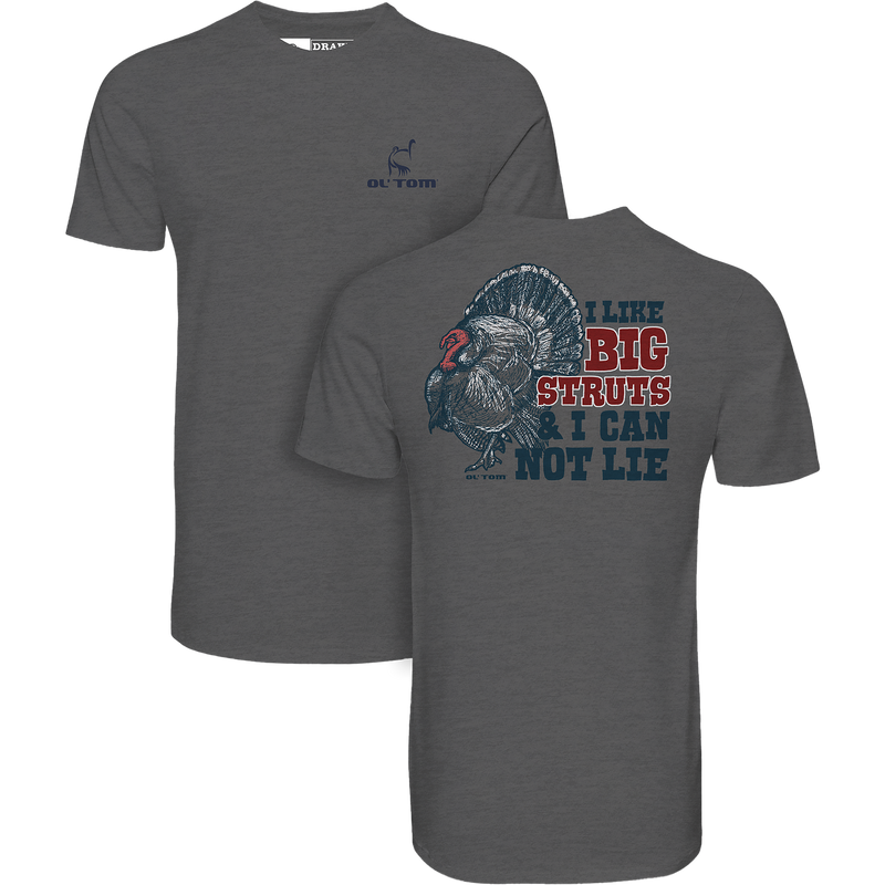 Ol Tom Ol Tom Big Struts T SS Graphite Heather