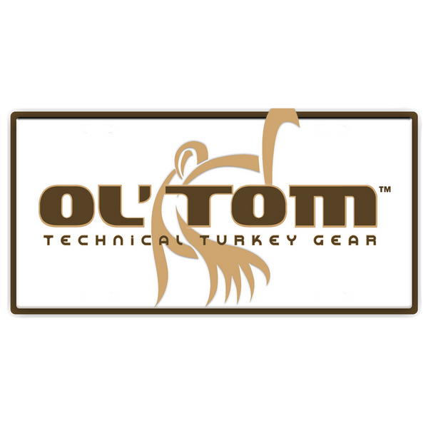 Ol Tom License Plate White OSFM